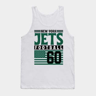 New York Jets 1960 American Flag Football Tank Top